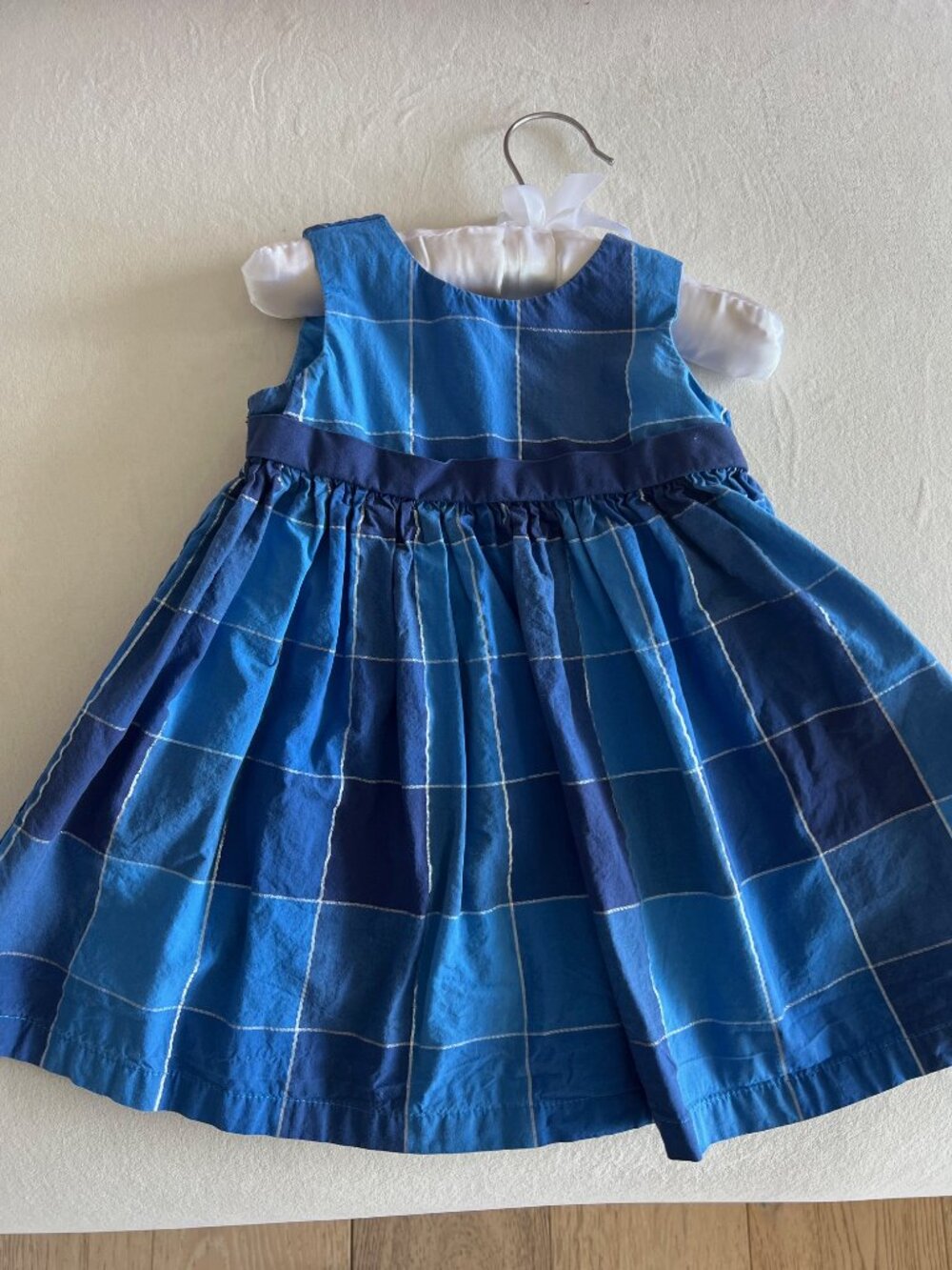 Gymboree Blue Baby Dress, 12-18M